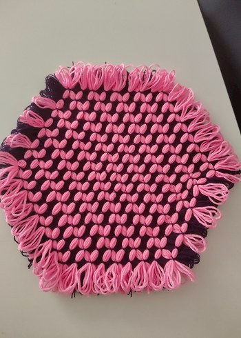 Pembe Renkli Banyoda Kullanılan Lif
