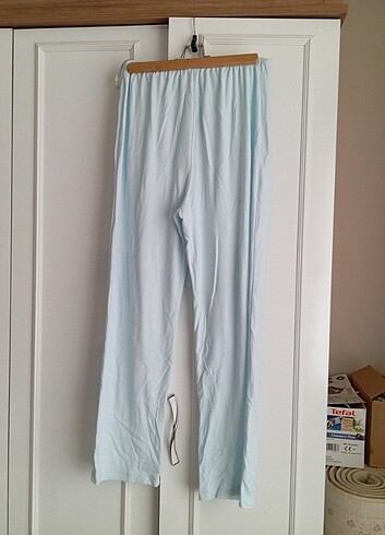 l Beden mavi Renk Hamile/lohusa 3 lü pijama takımı 