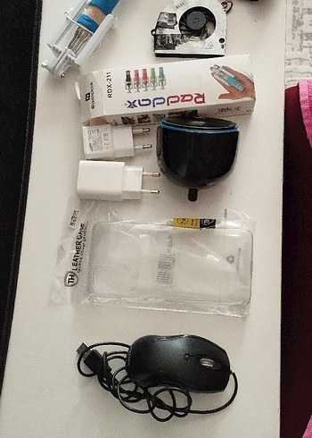 Beden Kablolu Siyah Bilgisayar Mouse'u