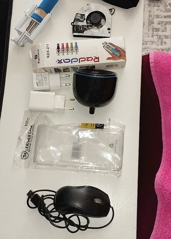 Kablolu Siyah Bilgisayar Mouse'u