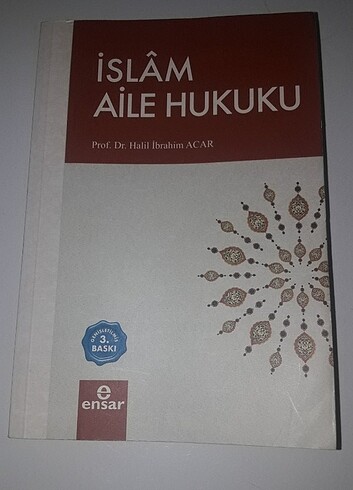 İslam aile hukuku halil ibrahim acar