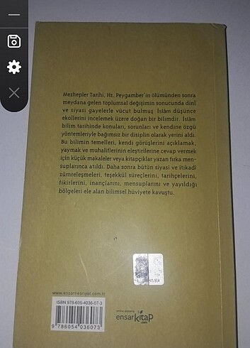  Mezhepler tarihine giriş 
