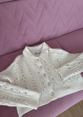 Zara Zara taşlı hırka