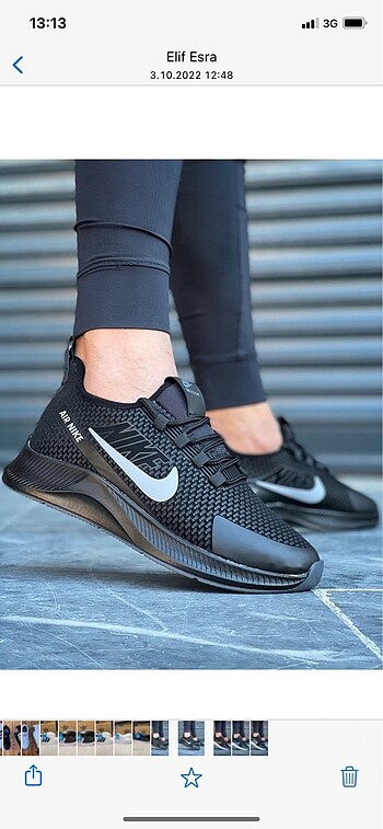 Nike yüksek siyah gri