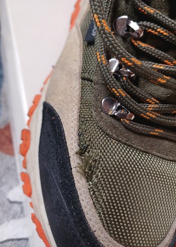 Kamuflaj Desenli Gri Outdoor Botlar - Görsel 9