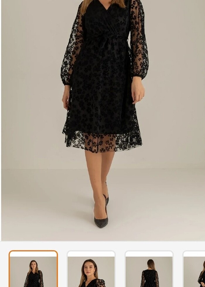 tül elbise - Görsel 2