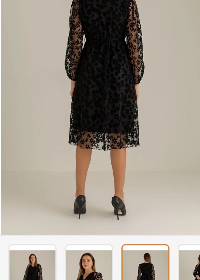 tül elbise - Görsel 4