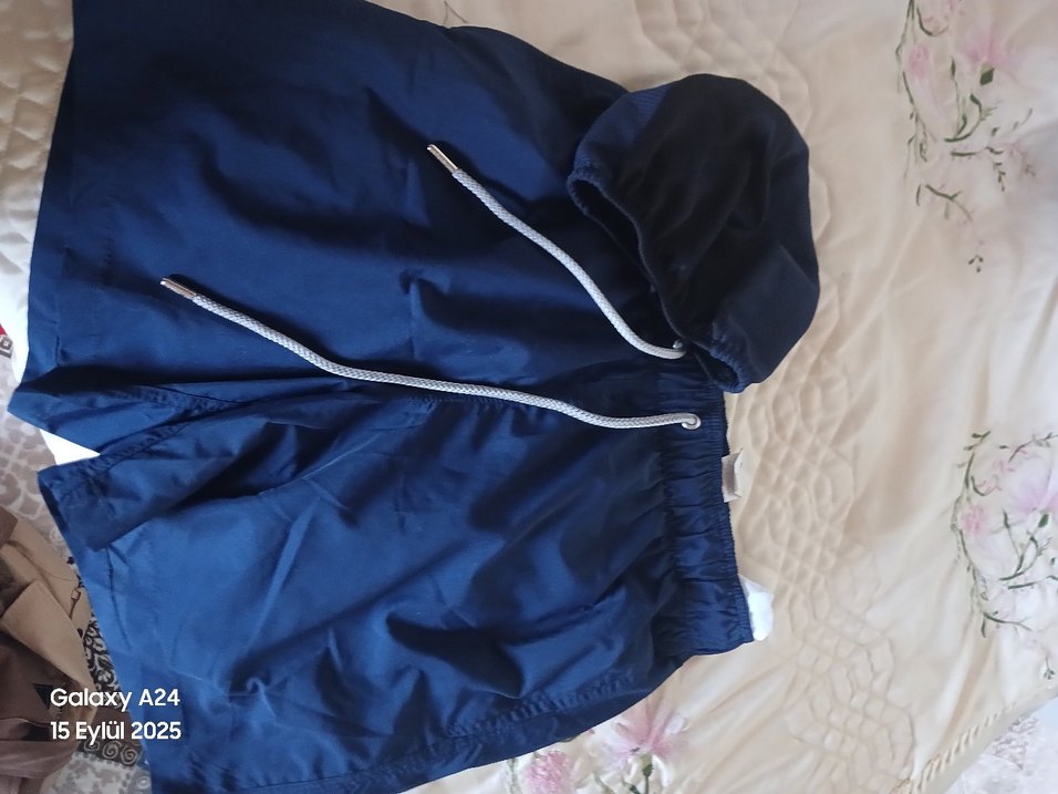 Parlak Mavi Mini Erkek Şort - Görsel 2