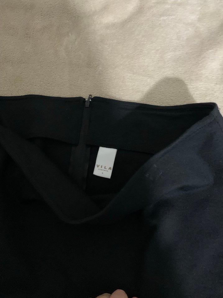 Siyah Midi Kalem Etek - Görsel 2