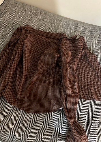 Bele oturan Vintage gömlek - Görsel 7