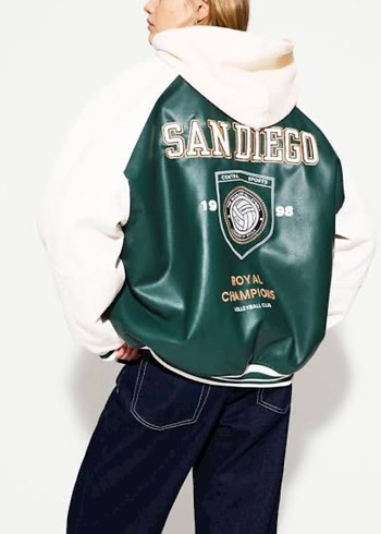 Bershka deri ceket - Görsel 8