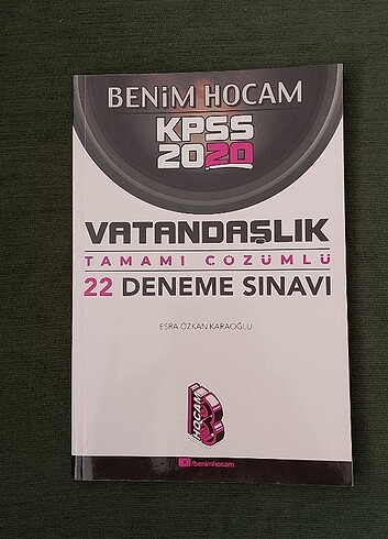 Benim Hocam Vatandaşlık Deneme Sınavı 22 