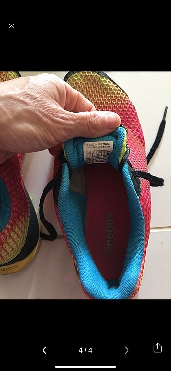 37,5 Beden çeşitli Renk Reebok kadın spor ayakkabı