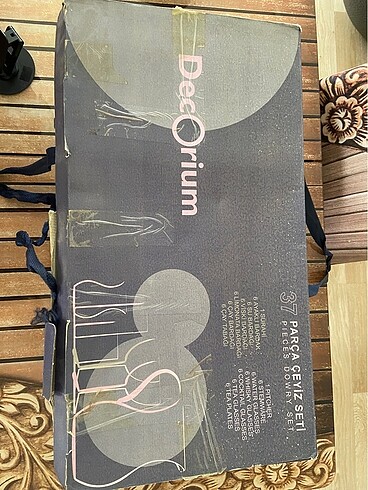 Decorium 37 parça çeyiz seti