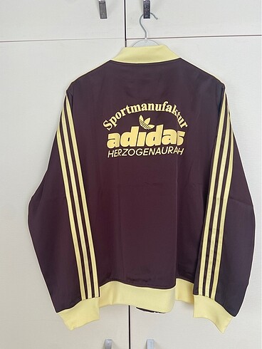 m Beden kahverengi Renk Adidas kadın ceket