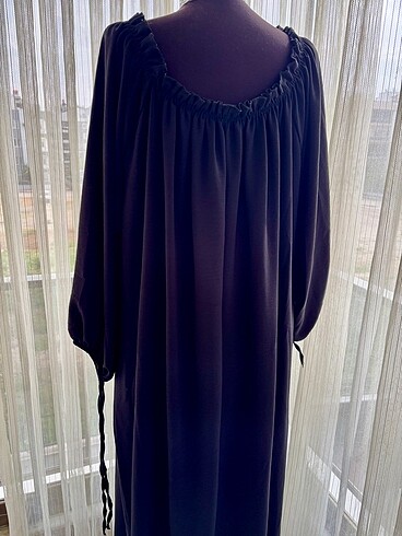 SİYAH HAMİLE ELBİSESİ - Görsel 6