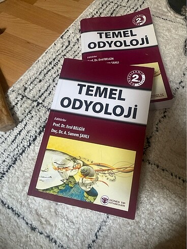 Tertemiz hiç kullanılmamış temel odyoloji kitabı