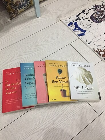 Esra ezmeci 5kitap