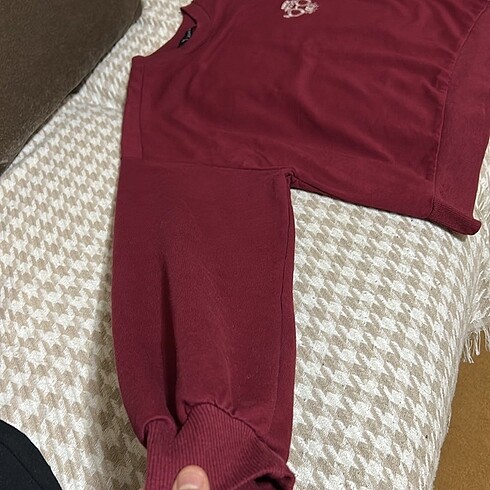 m Beden bordo Renk Tunik