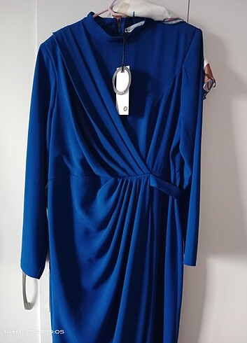 44 Beden Puane marka sıfır etiketli abiye elbise 