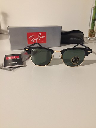 Ray Ban Ray Ban RB3016 Clubmaster Siyah 51 ekartman Orjinal Yeni