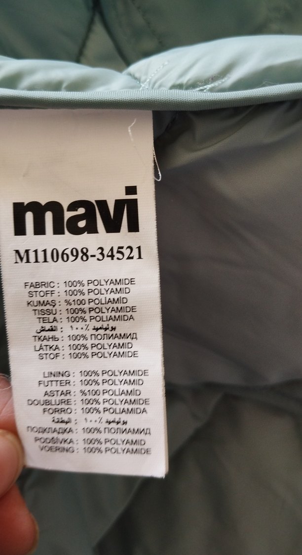 Mavi Marka %100 Polyamide Kumaş Etiket - Görsel 2