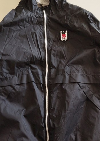 Gri Rock Punk Tarzı Erkek Yağmurluk - Görsel 2