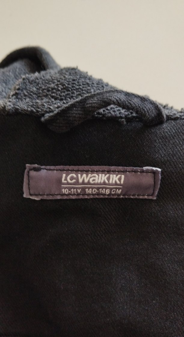 LC Waikiki Erkek Siyah Biker Rozet - Görsel 2