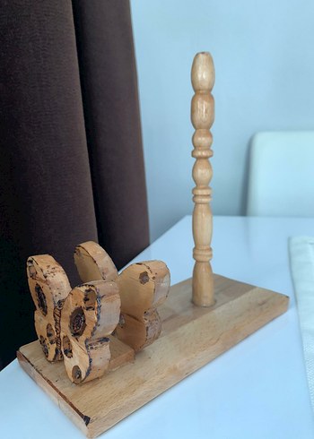 Diğer Ahşap Kelebek Figürlü Dekoratif Stand