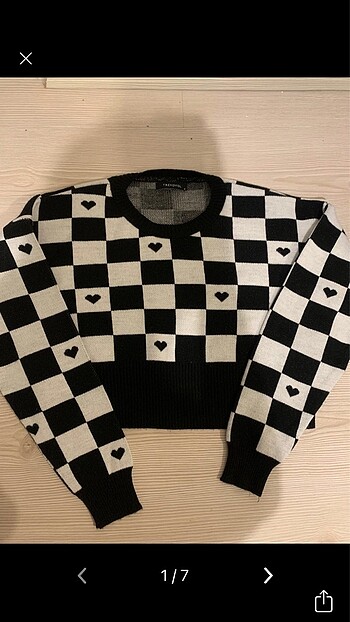 Trendyol crop kazak