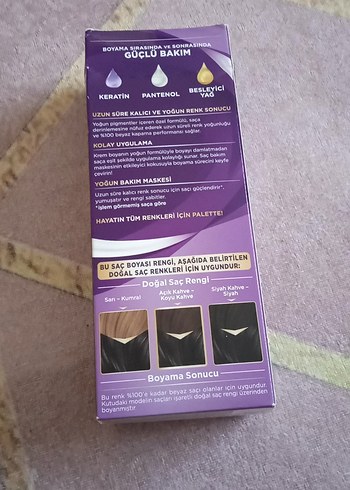 siyah boya saç boyasi - Görsel 2