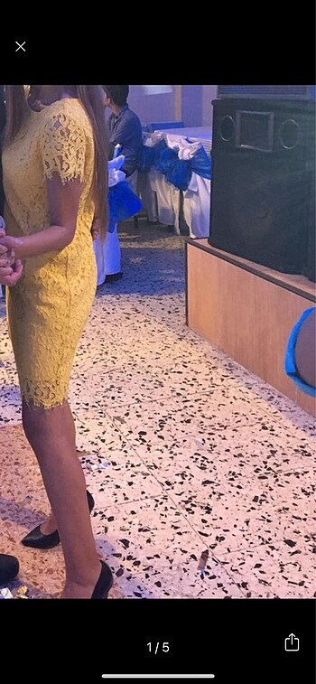 34 Beden Zara elbise