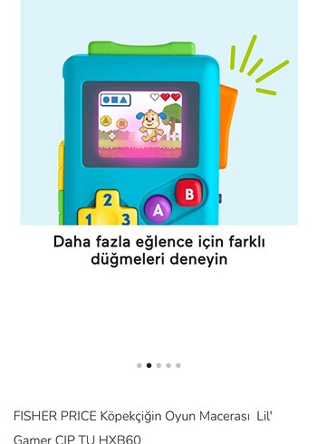 Fisher Price Köpekçik Oyun Macerası Eğitici Oyuncak