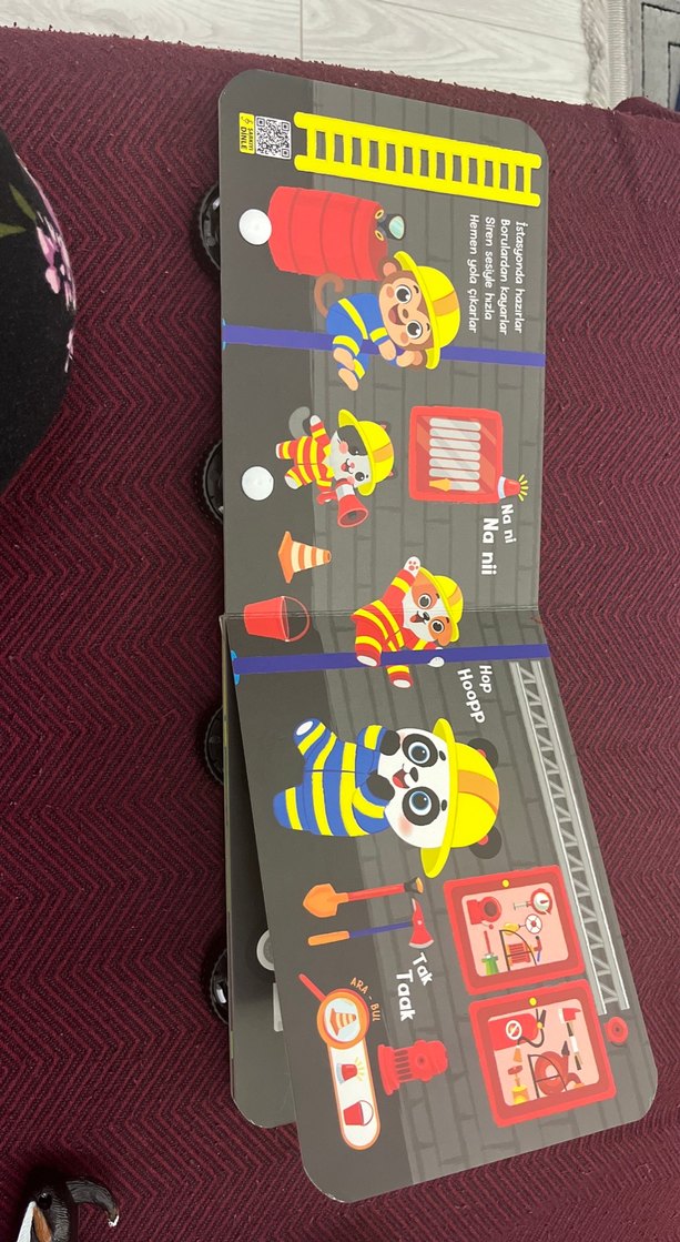 Oyuncak Kitap - İtfaiye 112 Acil - Görsel 2