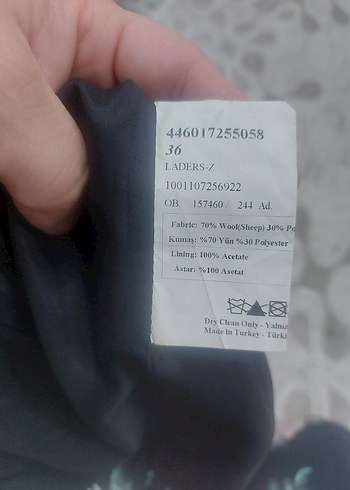 Siyah Kolsuz Midi Kalem Elbise - Görsel 6