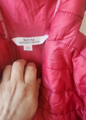 Pembe Parlak Fermuarlı Bebek Kız Tulumu - Görsel 3