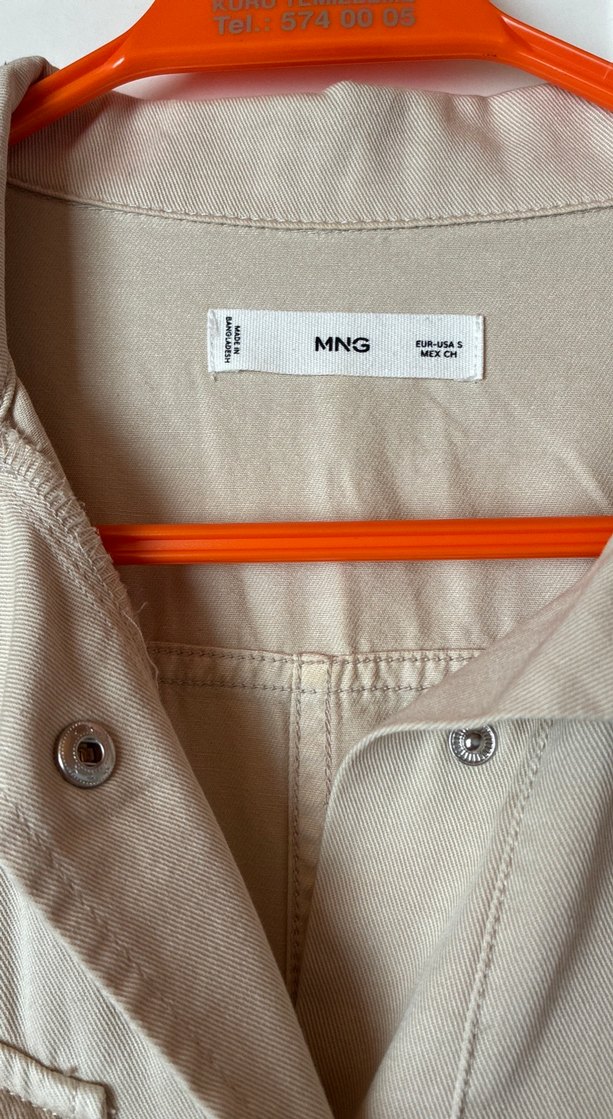 Mongo Bej Keten Kadın Uzun Tulum - Görsel 4