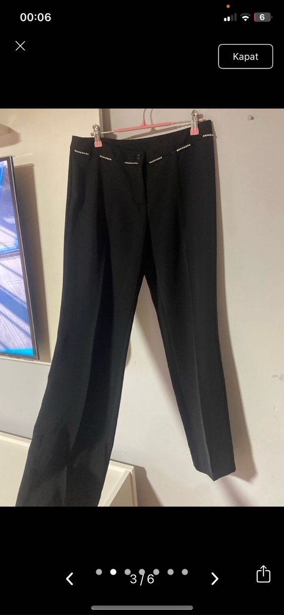 Benetton kumaş pantolon - Görsel 2