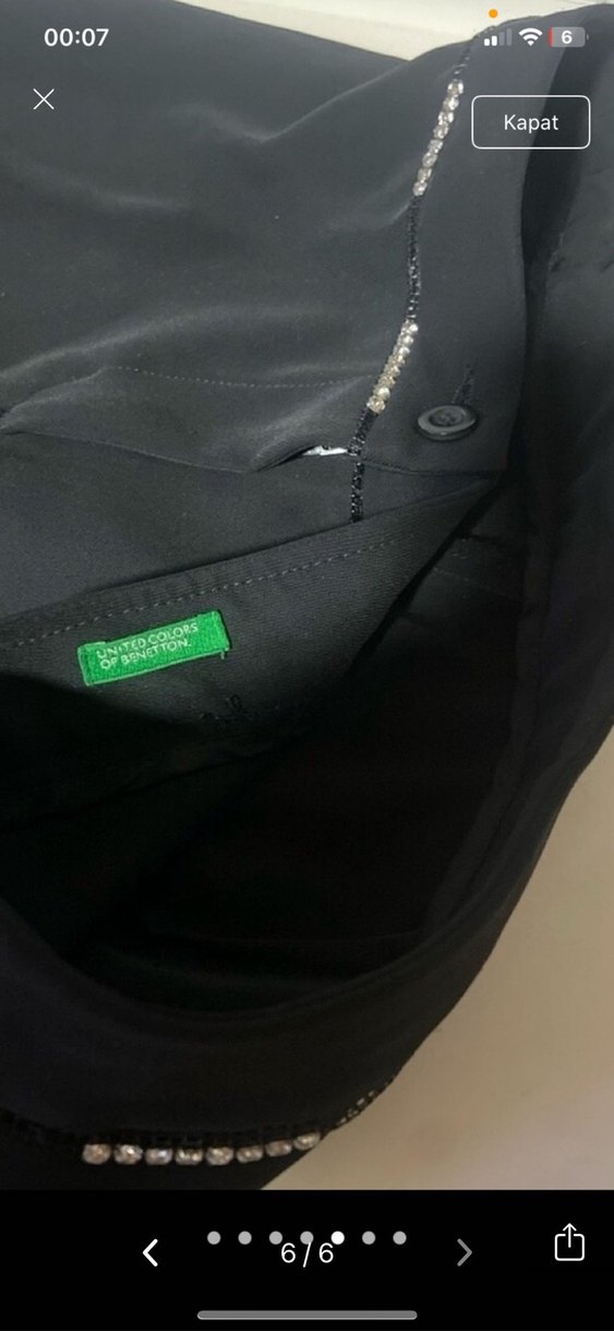 Benetton kumaş pantolon - Görsel 5