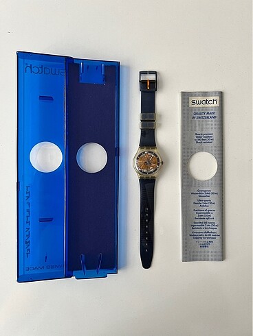  Beden lacivert Renk Swatch The Fifth Element Koleksiyon Saat