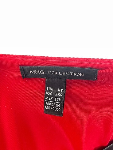 xs Beden kırmızı Renk Mango Kısa Elbise %70 İndirimli.