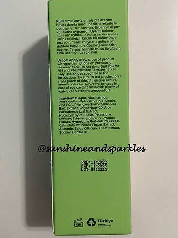  Beden She vec niacinamide