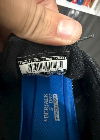 Lumberjack Erkek Siyah Spor Ayakkabı - Görsel 4