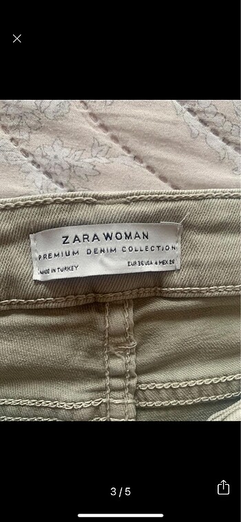 s Beden Zara Pantolon