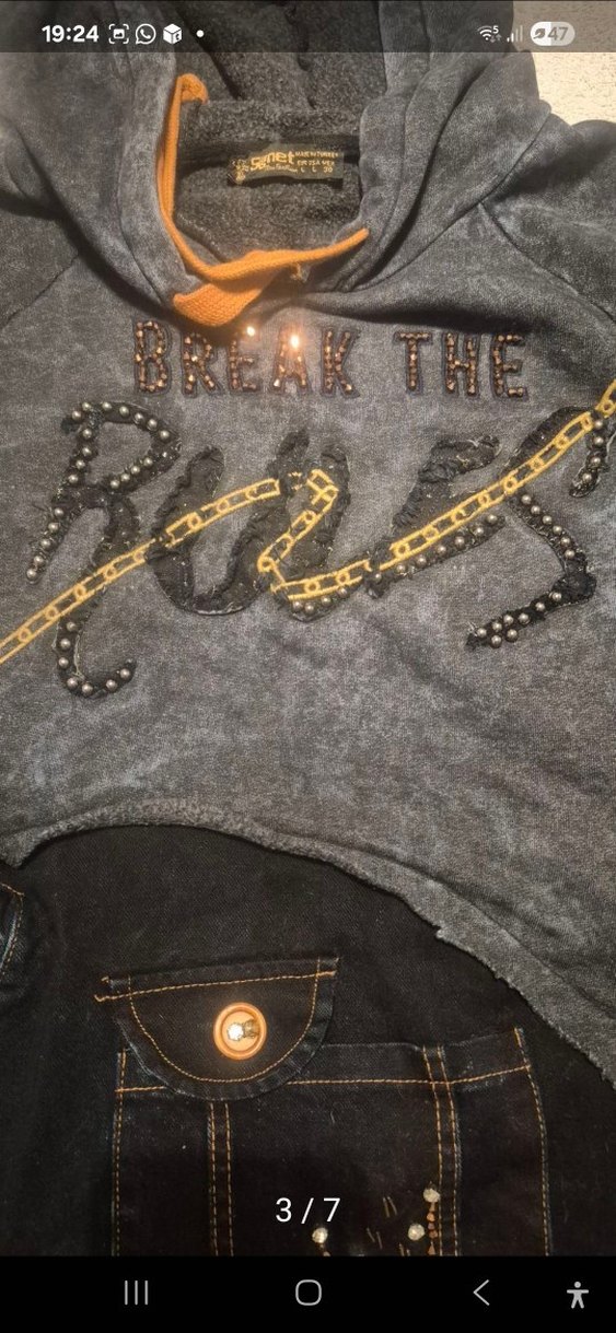 signet tarz tunik veya elbise - Görsel 3