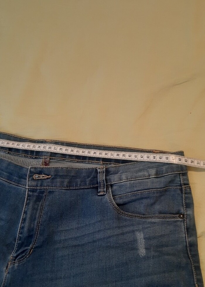 Yüksek bel jean - Görsel 3