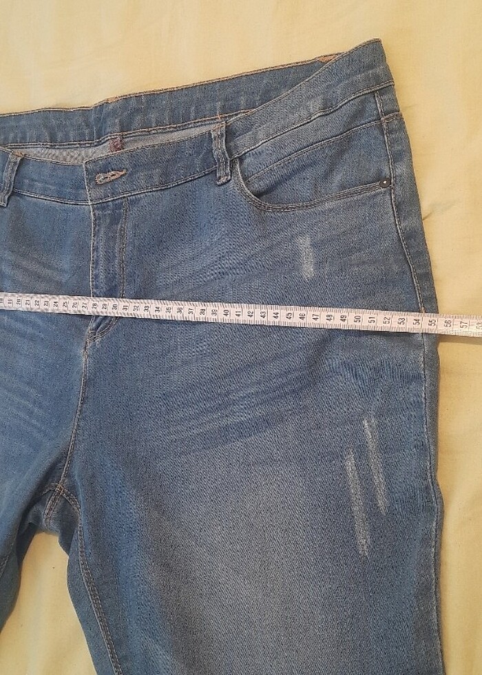 Yüksek bel jean - Görsel 4