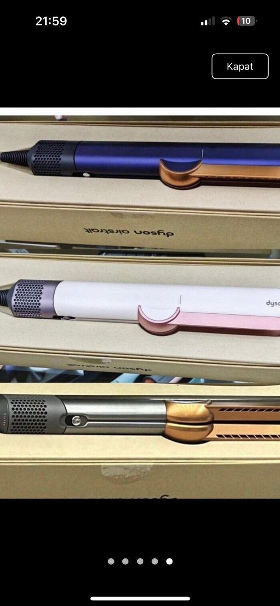 Beyaz Saç Düzleştirici sıfır kutulu - Görsel 3