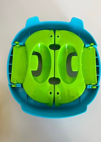 Renkli Turkuaz Bebek tuvaleti - Görsel 2