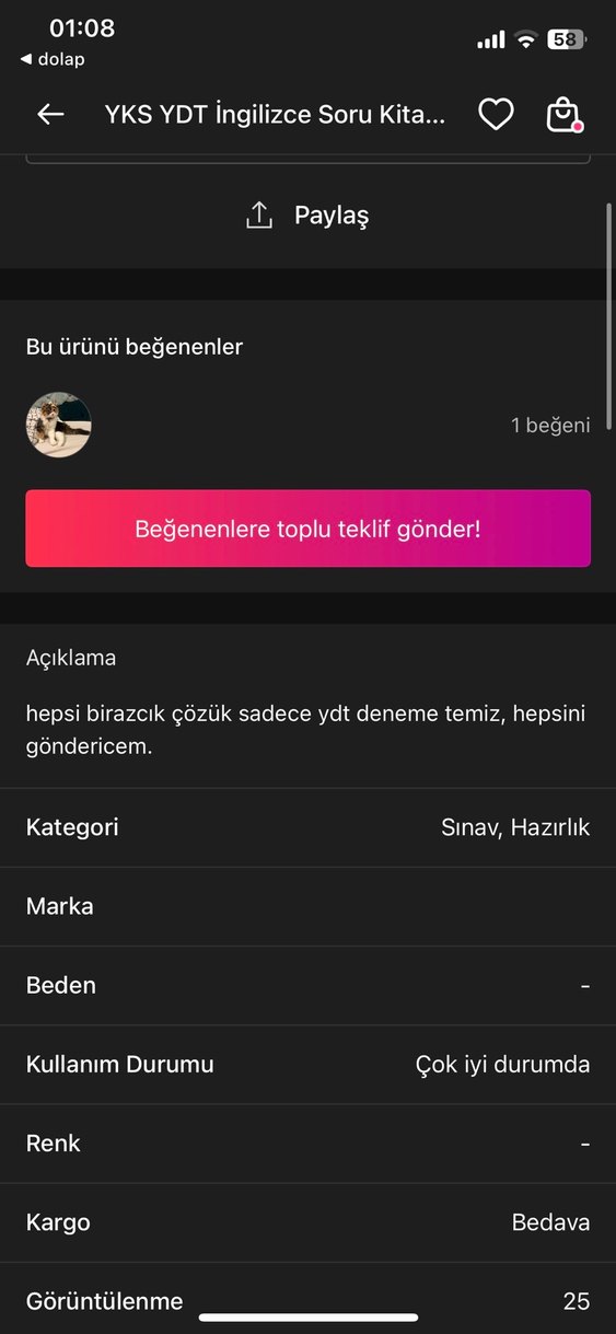 ydt testler ve kitaplar - Görsel 5
